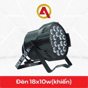 Đèn Parled 18x10w khiển